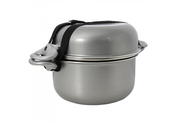 Набір посуду Gimex Cookware Set induction 8 предметів Silver (6977227)