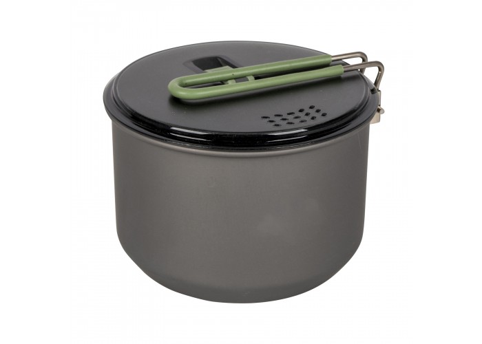 Каструля Bo-Camp Explorer Hard Anodized 1L Grey/Green (2200236)