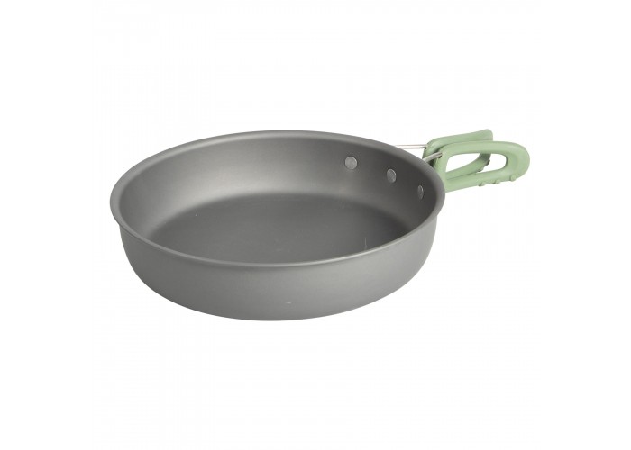 Набір посуду Bo-Camp Explorer XL 4 Pieces Hard Anodized Grey/Green (2200249)