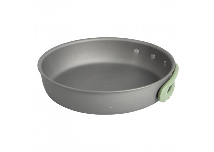 Набір посуду Bo-Camp Explorer XL 4 Pieces Hard Anodized Grey/Green (2200249)