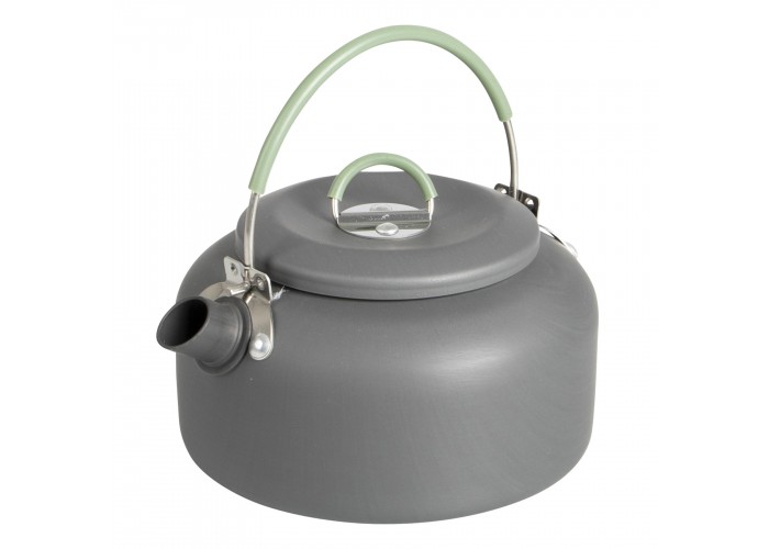 Набір посуду Bo-Camp Explorer XL 4 Pieces Hard Anodized Grey/Green (2200249)