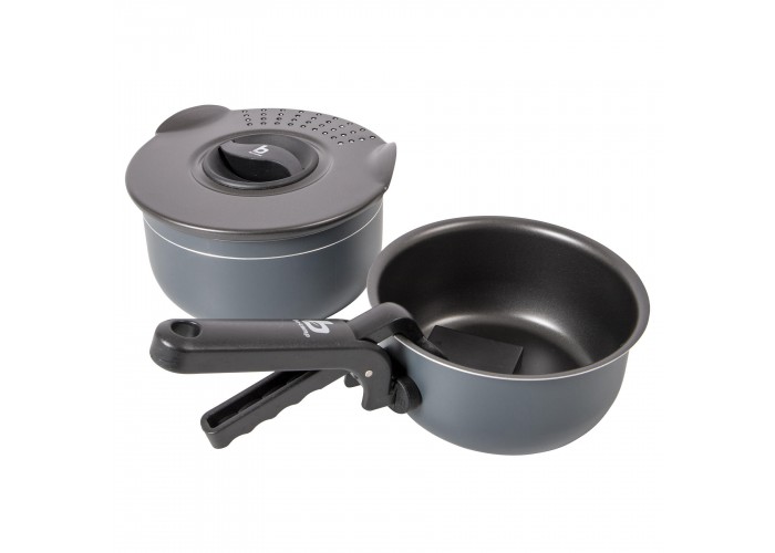 Набір посуду Bo-Camp Trekking 5 Pieces Anthracite (2300351)