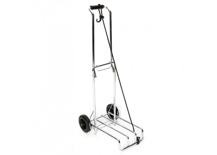 Візок господарський Bo-Camp Luggage Trolley Foldable 40 kg Silver (5267279)