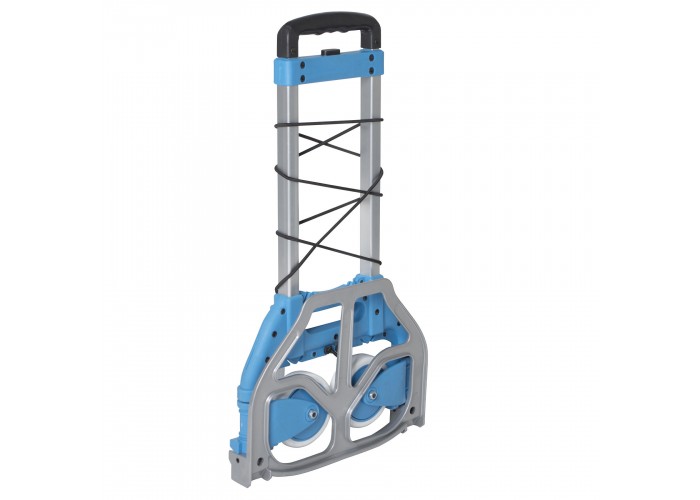 Візок господарський Bo-Camp Trolley Foldable 75 kg Silver/Blue (5267283)