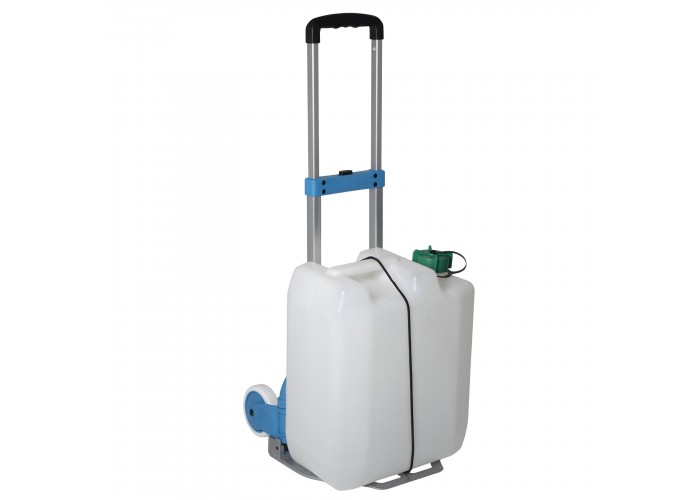Візок господарський Bo-Camp Trolley Foldable 75 kg Silver/Blue (5267283)