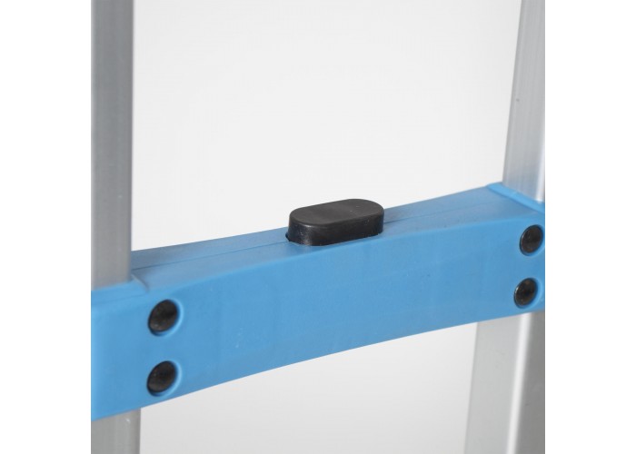 Візок господарський Bo-Camp Trolley Foldable 75 kg Silver/Blue (5267283)
