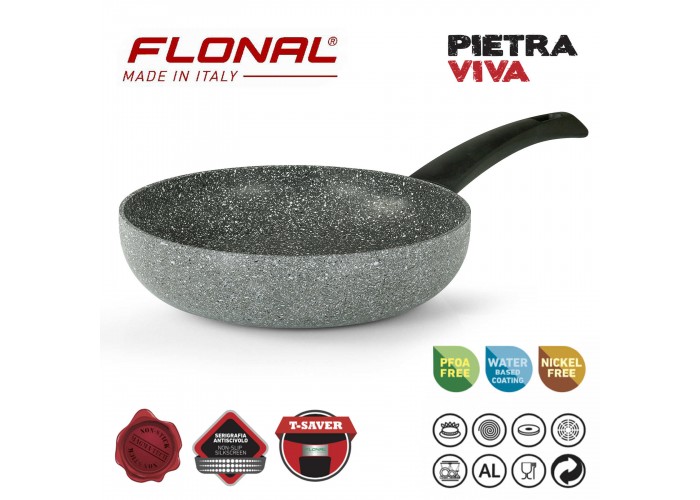 Сковорода Flonal Pietra Viva 22 см (PV8PB2270)
