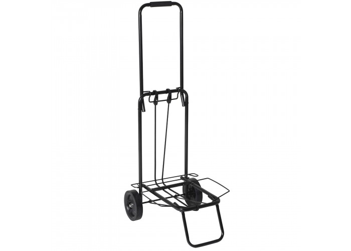 Візок господарський Bo-Camp Luggage Trolley Foldable 35 kg Black (5267281)