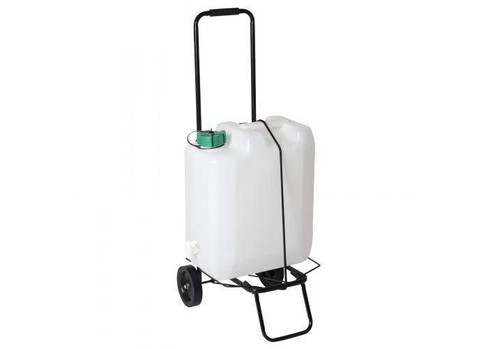 Візок господарський Bo-Camp Luggage Trolley Foldable 35 kg Black (5267281)