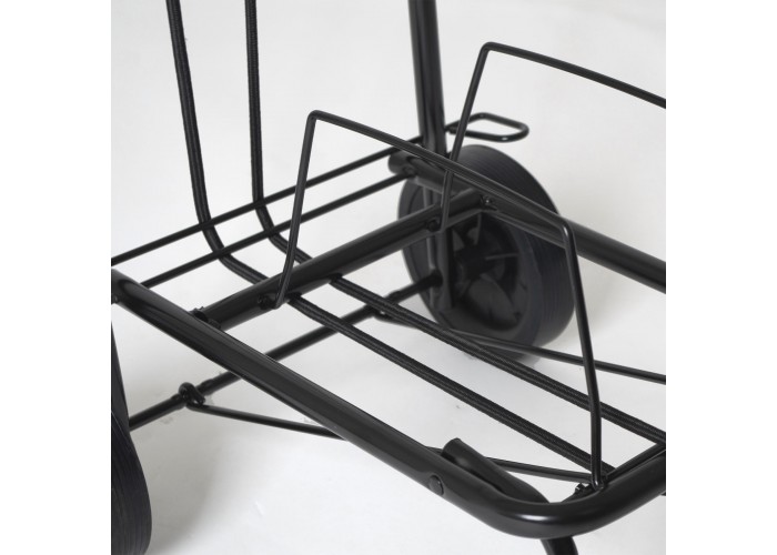 Візок господарський Bo-Camp Luggage Trolley Foldable 35 kg Black (5267281)