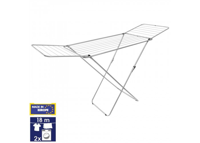 Сушарка для білизни підлогова Casa Si Kolibri 18m Silver (CS42191C06)
