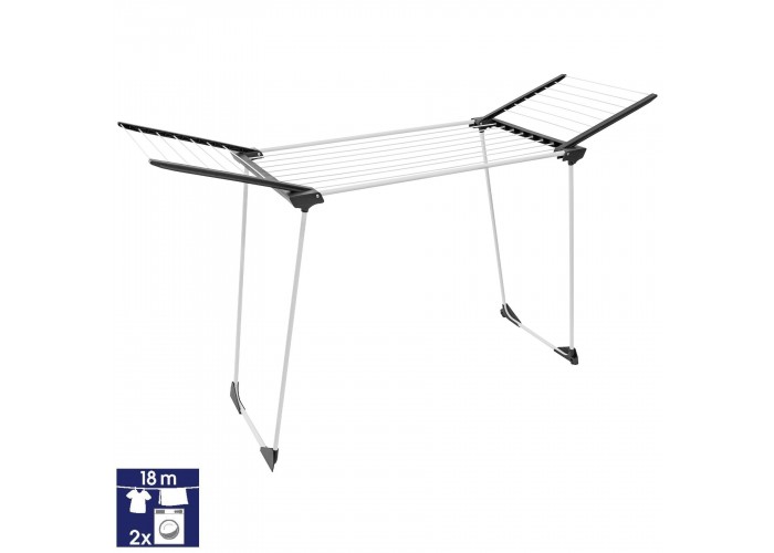 Сушарка для білизни підлогова Casa Si Winner 18m White/Grey (CS92269)