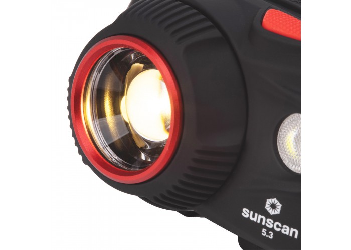 Ліхтар налобний Mactronic Sunscan 5.3 (300 Lm) 90 CRI (PHL0031)