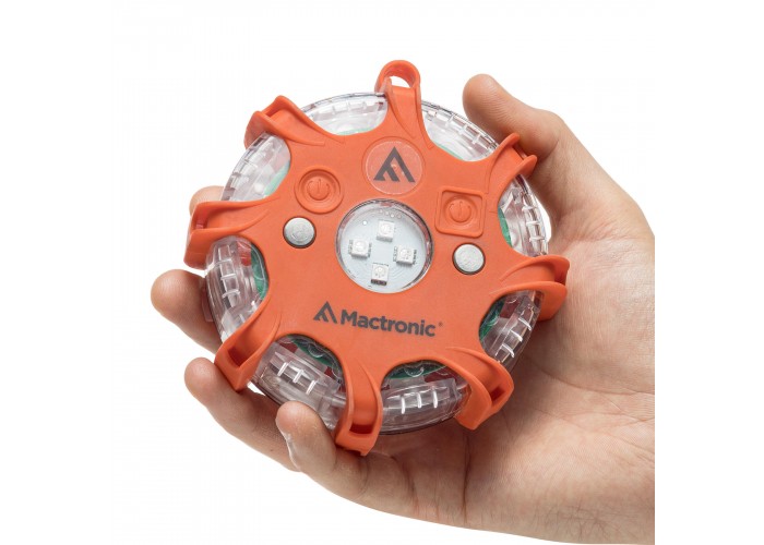 Комплект ліхтарів професійних Mactronic X-Flare (30 Lm) Red/Blue/Amber Recharg 12/220V (PSD0112)