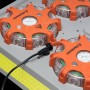Комплект ліхтарів професійних Mactronic X-Flare (30 Lm) Red/Blue/Amber Recharg 12/220V (PSD0112)