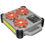 Комплект ліхтарів професійних Mactronic X-Flare (30 Lm) Red/Blue/Amber Recharg 12/220V (PSD0112)