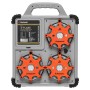 Комплект ліхтарів професійних Mactronic X-Flare (30 Lm) Red/Blue/Amber Recharg 12/220V (PSD0112)