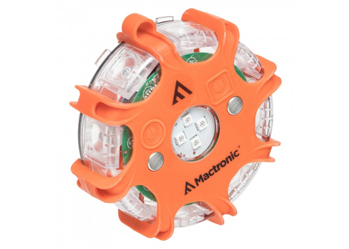 Комплект ліхтарів професійних Mactronic X-Flare (30 Lm) Red/Blue/Amber Recharg 12/220V (PSD0112)