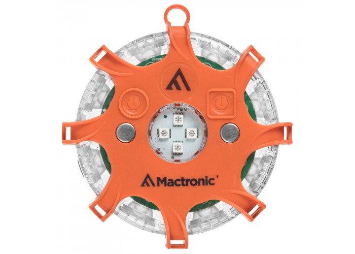 Комплект ліхтарів професійних Mactronic X-Flare (30 Lm) Red/Blue/Amber Recharg 12/220V (PSD0112)