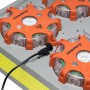 Комплект ліхтарів професійних Mactronic X-Flare (30 Lm) Red/Blue/Amber Recharg 12/220V (PSD0112)