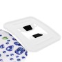 Дошка для прасування Casa Si Lady 122x38 White/Blue Crystals (CS93574R267)