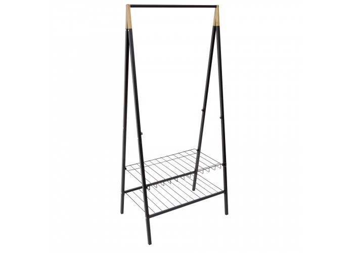 Стійка для одягу Casa Si Garment Rack Bamboo Black (CS92308W04)