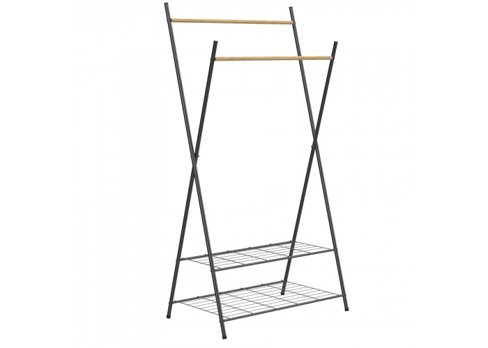 Стійка для одягу Casa Si Garment Rack Bamboo Black (CS92309W04)