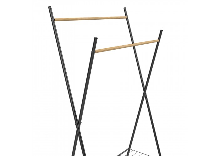 Стійка для одягу Casa Si Garment Rack Bamboo Black (CS92309W04)