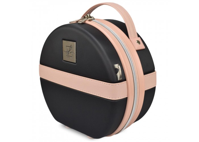 Бьюті-кейс Semi Line 5L Black/Pink Cream (T5671-1)