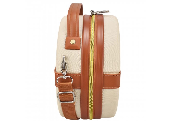 Бьюті-кейс Semi Line 5L Ecru/Brown (T5670-1)