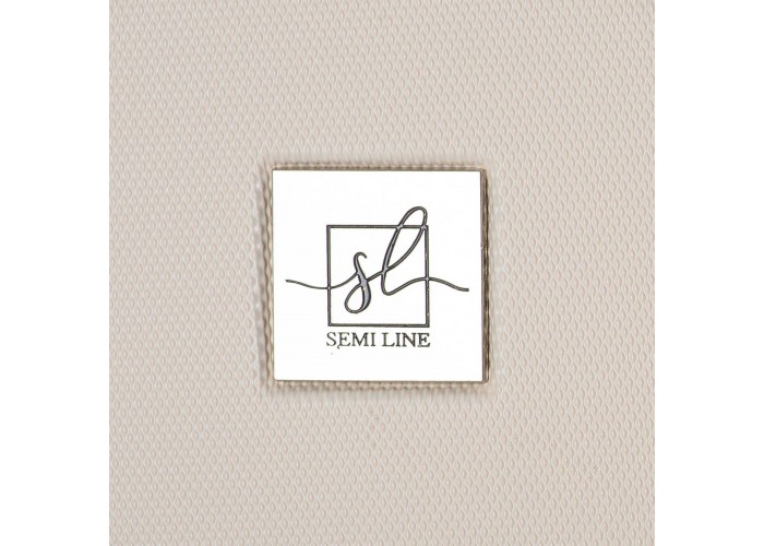Бьюті-кейс Semi Line 5L Ecru/Brown (T5670-1)