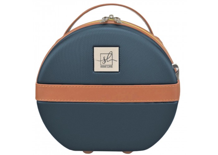 Бьюті-кейс Semi Line 5L Blue/Brown (T5672-1)