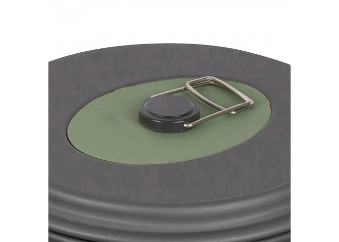 Набір посуду Bo-Camp Explorer 4 Pieces 19 Hard Anodized Grey/Green (2200241)
