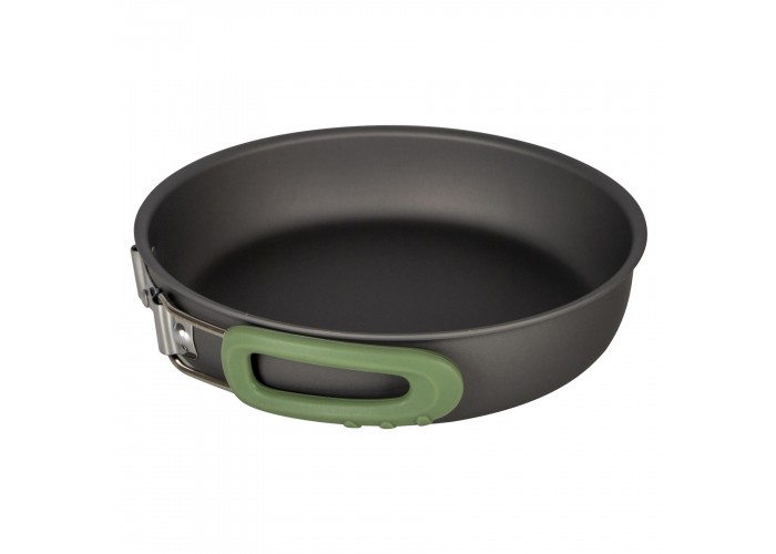 Набір посуду Bo-Camp Explorer 3 Pieces Hard Anodized Grey/Green (2200239)