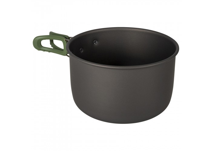 Набір посуду Bo-Camp Explorer 3 Pieces Hard Anodized Grey/Green (2200239)