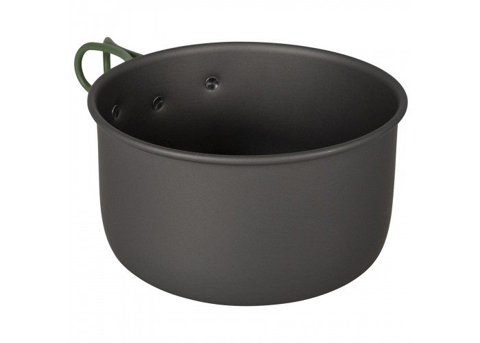 Набір посуду Bo-Camp Explorer 3 Pieces Hard Anodized Grey/Green (2200239)