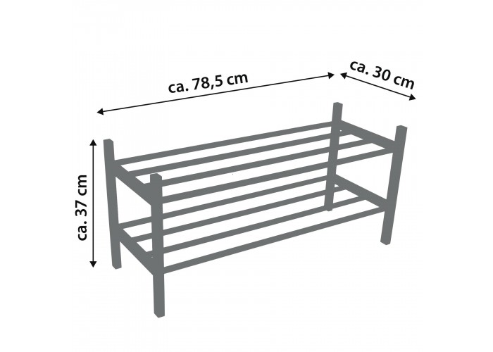 Полиця для взуття Casa Si Shoe Rack Bamboo (CS92307W04)