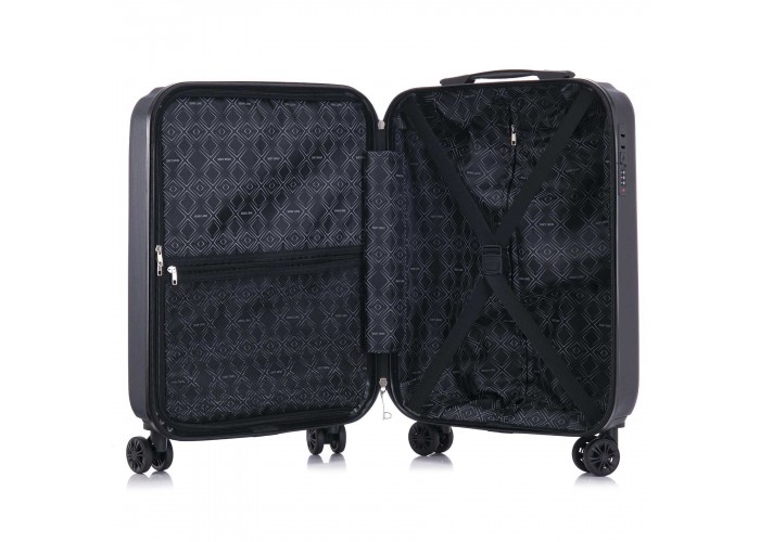 Валіза Semi Line 20" (S) Black (T5854-1)