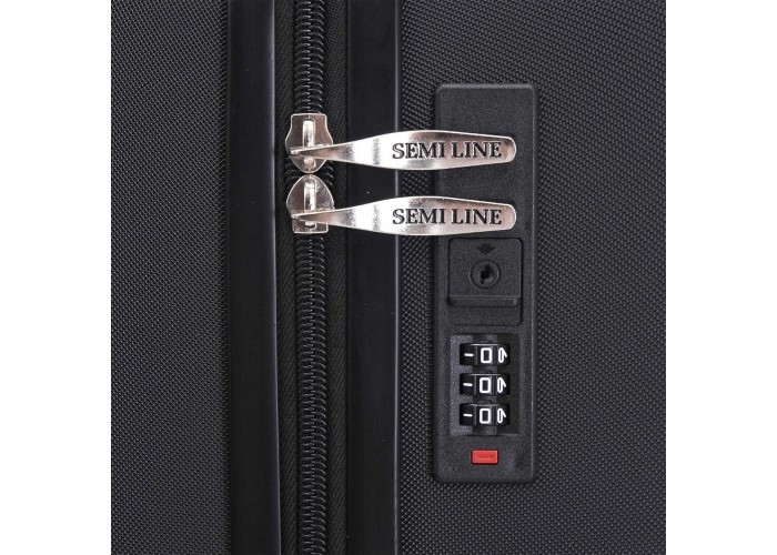 Валіза Semi Line 20" (S) Black (T5854-1)