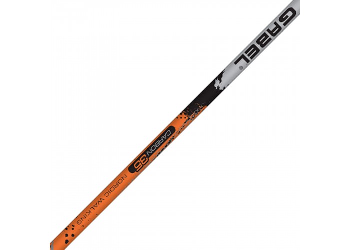 Палиці для скандинавської ходьби Gabel X-1.35 Active Knife Black/Orange 105 (7008361151050)