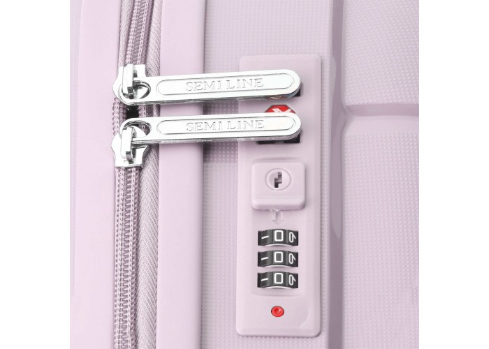 Валіза Semi Line 20" (S) Light Pink (T5793-1)