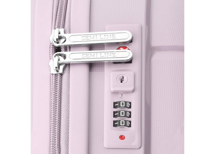 Валіза Semi Line 24" (M) Light Pink (T5793-2)