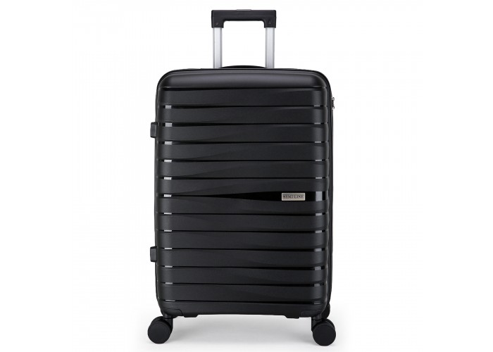 Валіза Semi Line 24" (M) Black (T5794-2)
