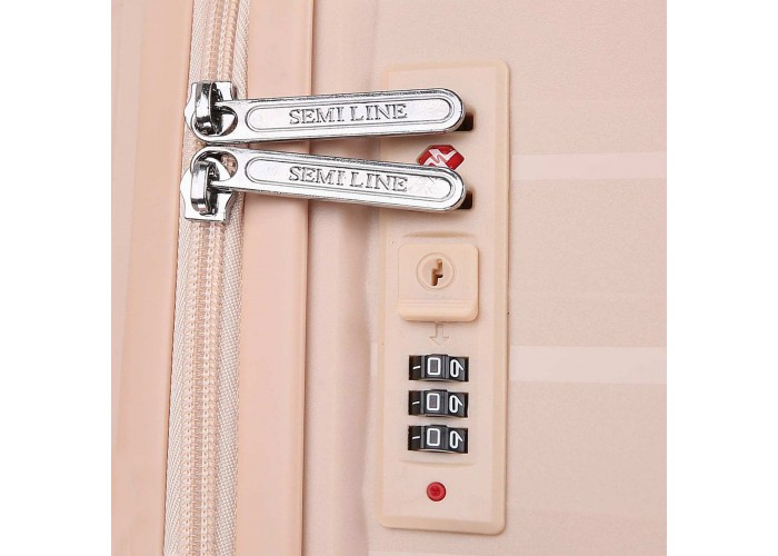 Валіза Semi Line 20" (S) Beige (T5795-1)
