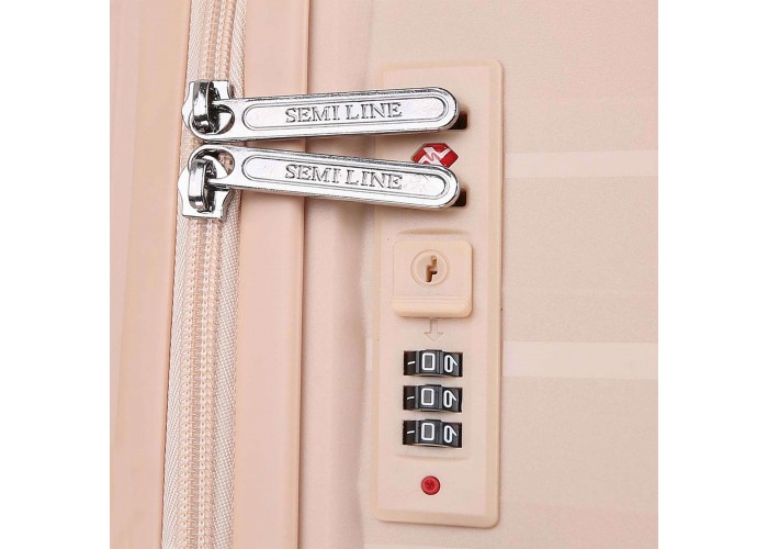 Валіза Semi Line 24" (M) Beige (T5795-2)