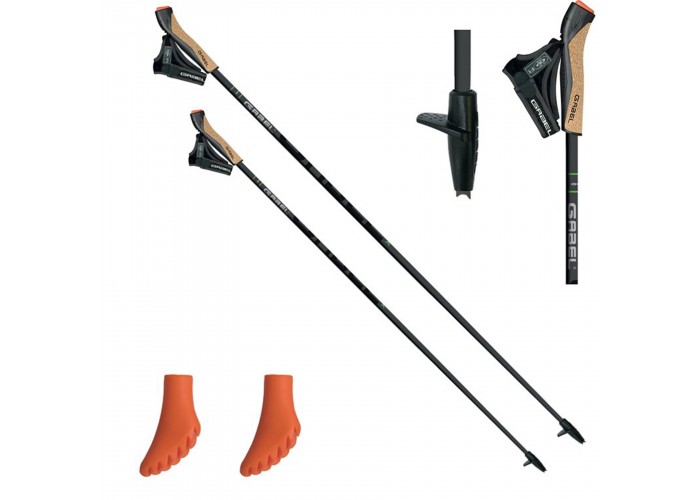 Палиці для скандинавської ходьби Gabel X-5 Black 115 (7009351141150)