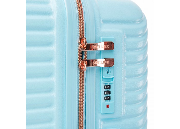 Валіза Semi Line 24" (M) Light Blue (T5728-2)