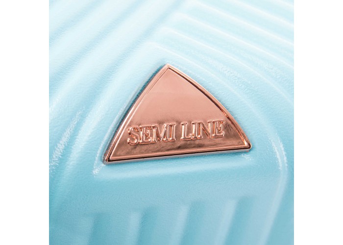 Валіза Semi Line 24" (M) Light Blue (T5728-2)