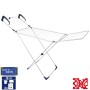 Сушарка для білизни підлогова Casa Si Kolibri 2in1 18m White (CS92131C06)