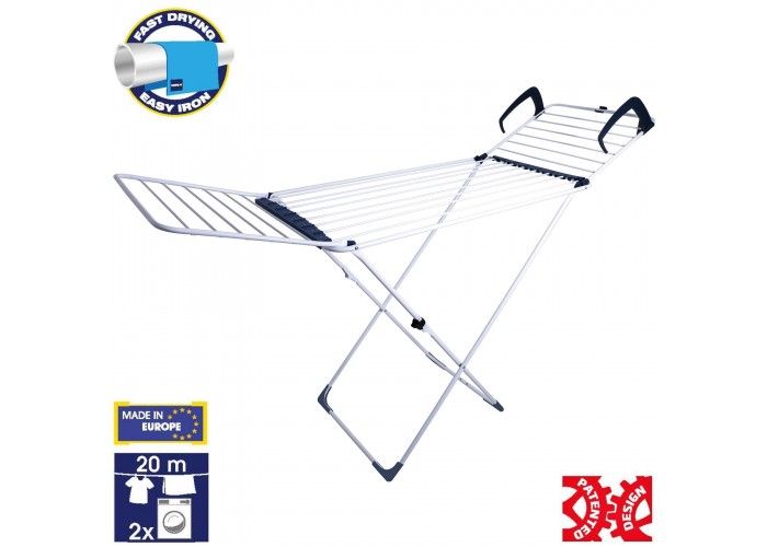 Сушарка для білизни підлогова Casa Si Swan 2in1 20m White (CS92252C04)
